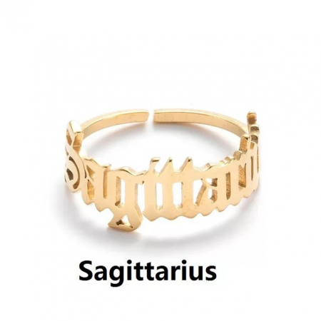 Inel Golden Zodiac [1]