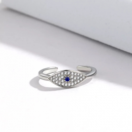 Inele - Inel Blue & white eye Spot