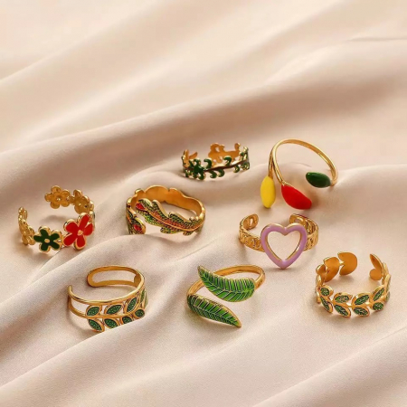 Inele - Inel  Colorful collection