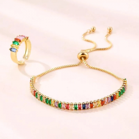 Set Tennis Party Style Zirconiu [1]