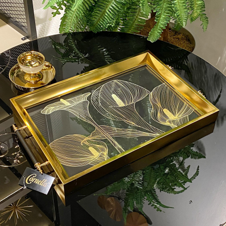 Klara Home Designs - Tava De Servire Decorativa