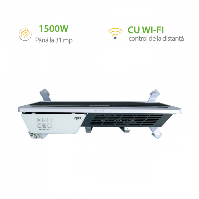 Convector electric rapid de 1500 w cu inverter și Wi-Fi [4]