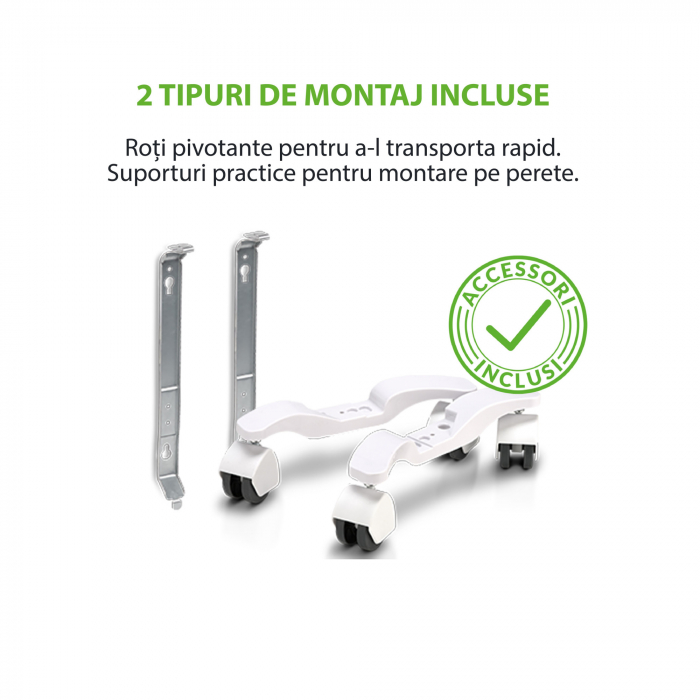Convector electric rapid de 1500 w cu inverter și Wi-Fi [9]