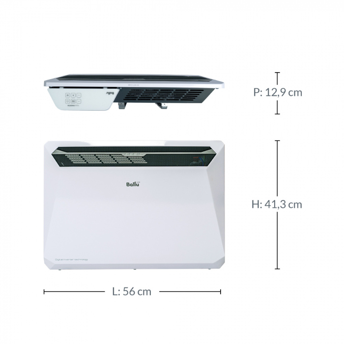 Convector electric rapid de 1500 w cu inverter și Wi-Fi [5]