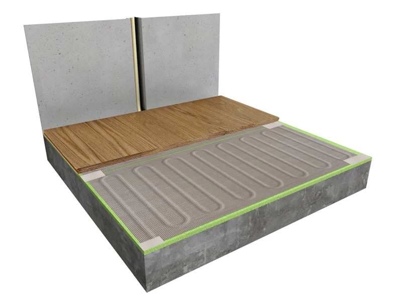 Covor incalzire in pardoseala aluminiu 10 m² - 1400 W [3]