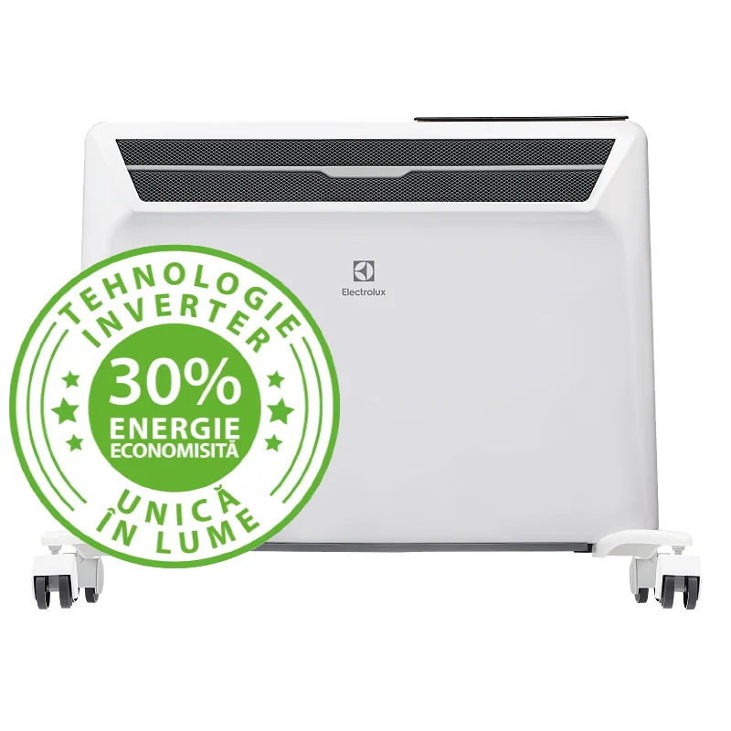 Boiler si convectoare electrice - CONVECTOR ELECTRIC ELECTROLUX DE 2000 W CU INVERTER SI WIFI
