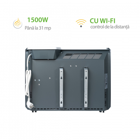 Convector electric rapid de 1500 w cu inverter și Wi-Fi [2]