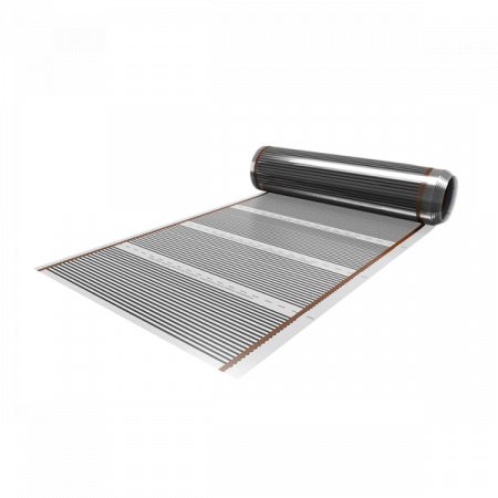 Kit Film incalzire in pardoseala electric sub parchet, 140W/m², 1m latime, cu termostat S-Control [3]