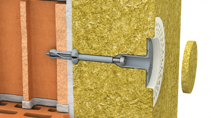 Diblu Surub pentru Fixari Termoizolatii in Beton, Caramida, BCA R-TFIX-8SX [5]