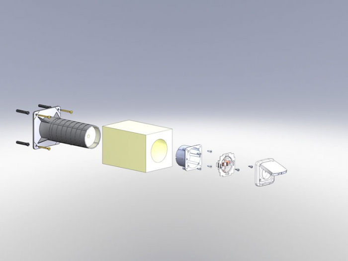 KEZ 300 Doza Simpla pentru Montaj in Termosistem [4]