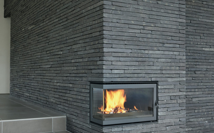 Placaj Caramida Aparenta Wasserstrich Special Zwart 510 x 40 x 23mm [3]