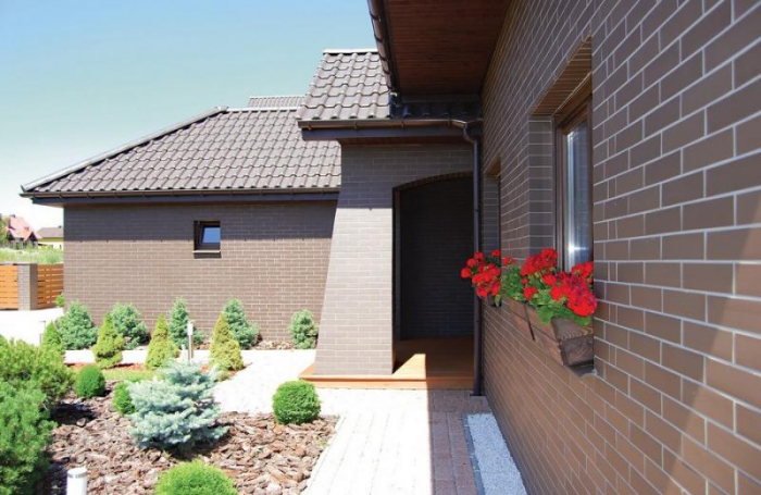 Placaj Ceramic Klinker 03 Natural Brown / Maro 250 x 65 x 10mm [5]