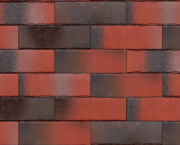 Placaj Ceramic Klinker Pelaris Vivid Red 215 x 65 x 14mm [1]
