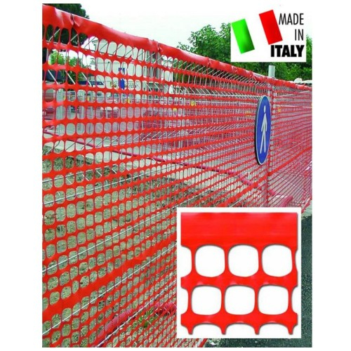 Plasa Protectie si Imprejmuire Santier, Portocalie 50 m [2]