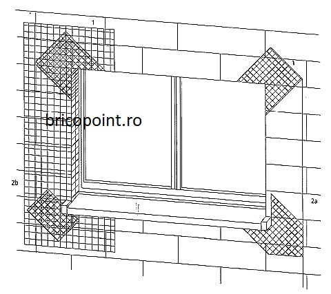 Sturzeckwinke - Plasa Fibra 3D Pentru Armare Colt si Diagonala la Ferestre si Usi 200x350x300mm [3]