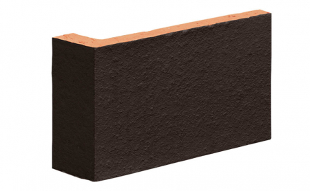 Klinker - Coltar Ceramic Klinker 18 Volcanic Black / Negru 120/35 x 65 x 10mm