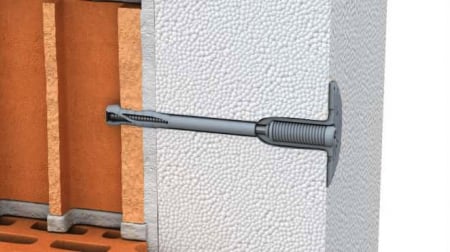 Diblu Surub pentru Fixari Termoizolatii in Beton, Caramida, BCA R-TFIX-8S [3]