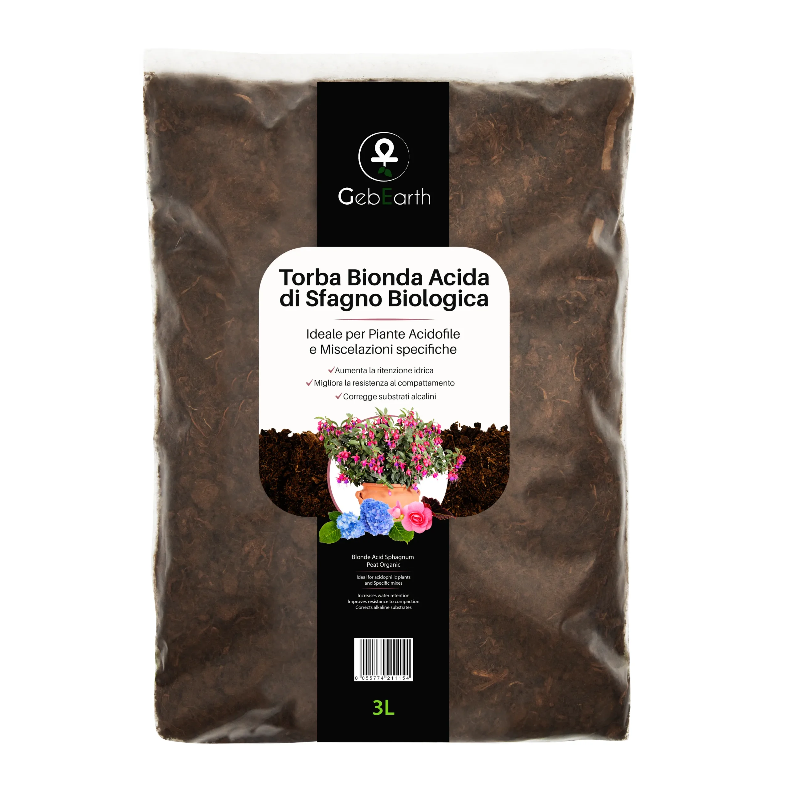 Turbă Blondă Acidă din Sfango Baltic – Substrat Premium pentru Dionea, Nepenthes, Afini și Azalee [1]