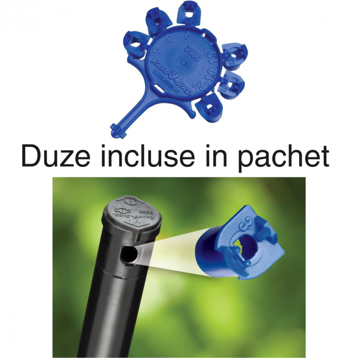 Aspersor RainBird 3504 asamblat pentru țeavă PEHD 25mm [4]