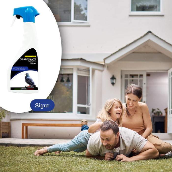 Repelent pentru porumbei 1 L  Dezobișnuitor pentru porumbei, barieră vegetală olfactivă anti-porumbei și pescăruși pentru balcon, terasă și grădină [5]