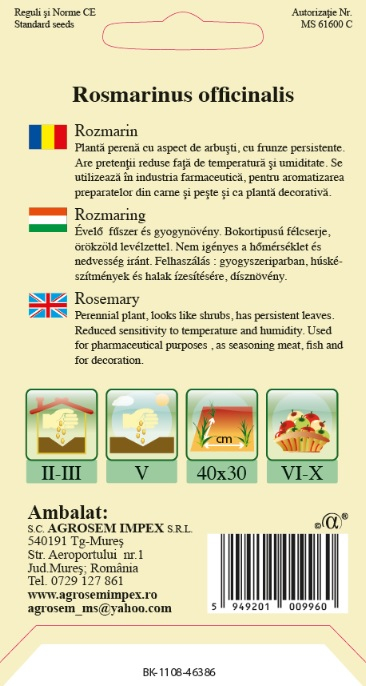 Rozmarin - Semințe [2]