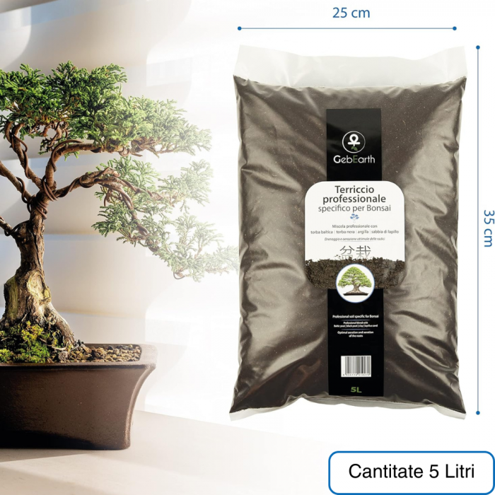 Pământ Bonsai Profesional  - Substrat pentru Rădăcini Mai Puternice și Aerare Optimă [3]