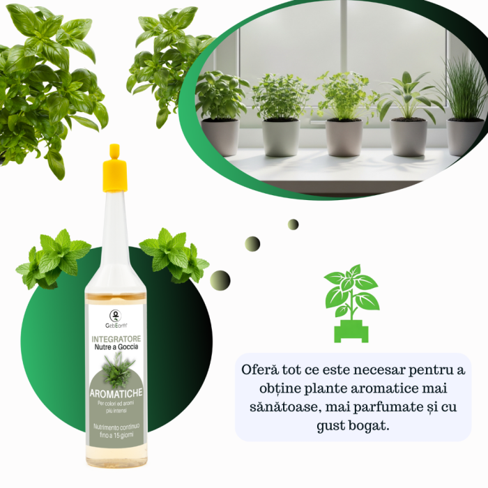 Supliment nutritiv prin picurare pentru plante aromatice - Elixir [2]