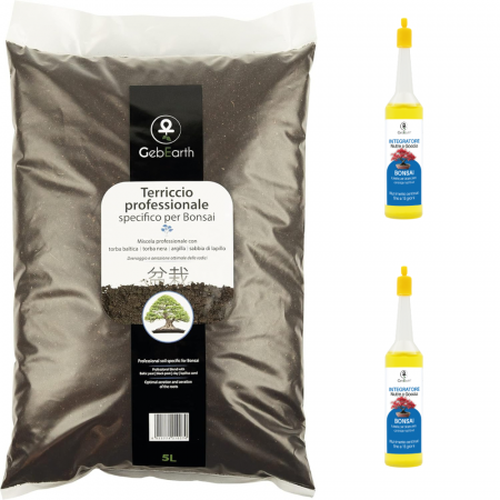 Pamant/Substrat - Pământ Bonsai 5L + 2 x Nutrienți Bonsai 35ml