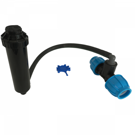 Aspersor RainBird 3504 asamblat pentru țeavă PEHD 32mm