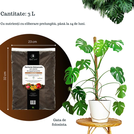 Pământ Universal Proteic  – Nutrire Graduală până la 24 luni, pentru Plante în Ghiveci [4]