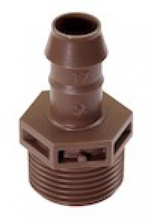 Irigatii in agricultura - Racord Drept Picurare FE 17x3/4"