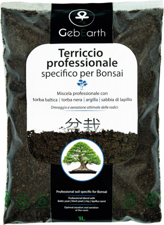 Pamant/Substrat - Pământ Bonsai Profesional  - Substrat pentru Rădăcini Mai Puternice și Aerare Optimă
