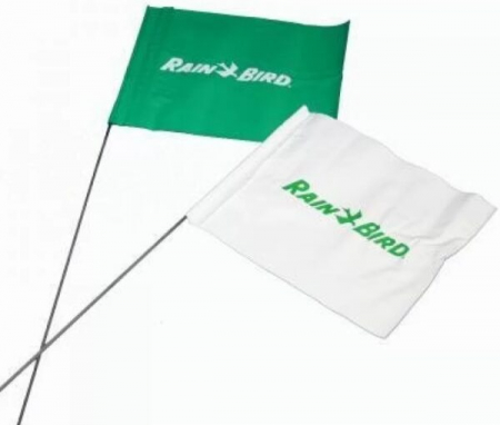 Accesorii irigații - Stegulete marcaj aspersoare Rain Bird - ALB - Verde - RainBird
