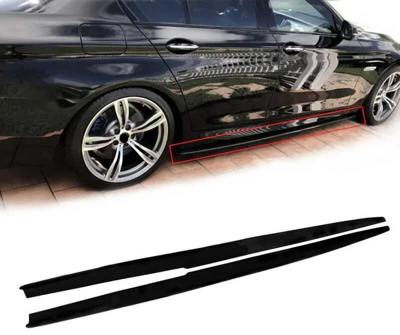 Extensii Praguri BMW Seria 5 F10 Negru Lucios [2]