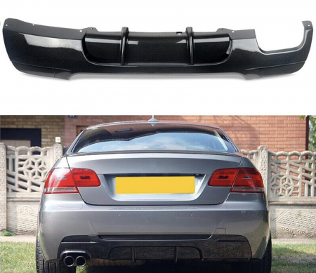 E92/E93 - Difuzor Prelungire Bara Spate BMW Seria 3 E92 M-Tech