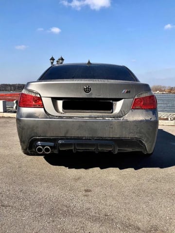 E60 - Difuzor Prelungire Bara Spate BMW Seria 5 E60