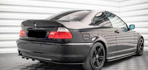 E46 - Eleron Portbagaj BMW E46 Coupe CSL Negru Lucios