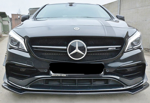 Mercedes-Benz - Prelungire Bara Fata Mercedes CLA C117 Facelift Lip 2017+