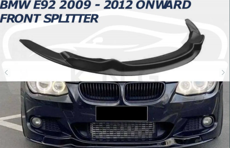 E92/E93 - Prelungire Lip Bara Fata BMW Seria 3 E92 M-Tech Facelift