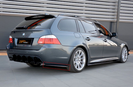 E60 - Prelungiri Laterale Bara Spate BMW Seria 5 E60