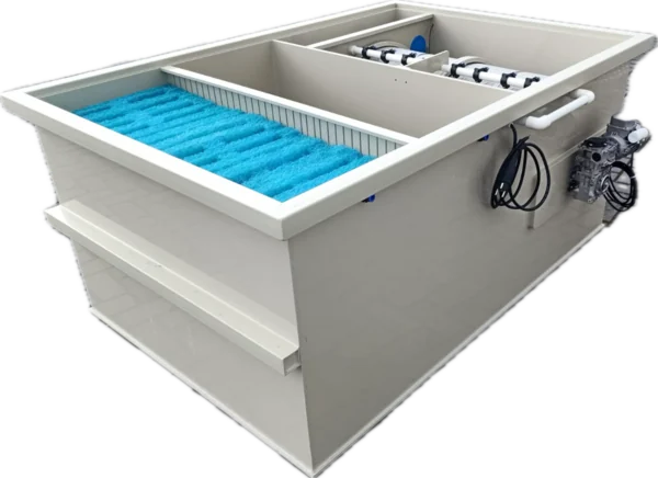 Filtru cu tambur MPF Biodrum 120 cu camera saltele pentru Iazuri Koi [3]