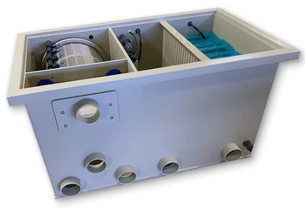 Filtru cu tambur MPF Biodrum 40 cu camera saltele si pompa integrata [3]