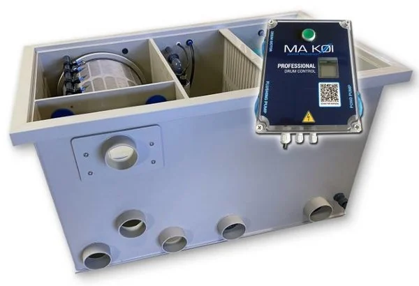 Filtru cu tambur MPF Biodrum 40 cu camera saltele si pompa integrata [6]
