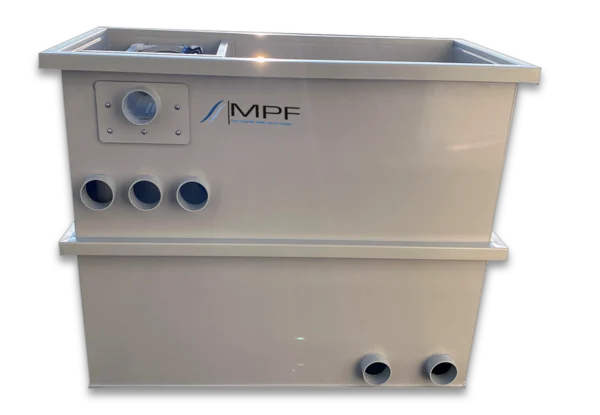 Filtru cu tambur si dus biologic MPF Biodrum Gravity Trickle 30 pentru Iazuri Koi [2]