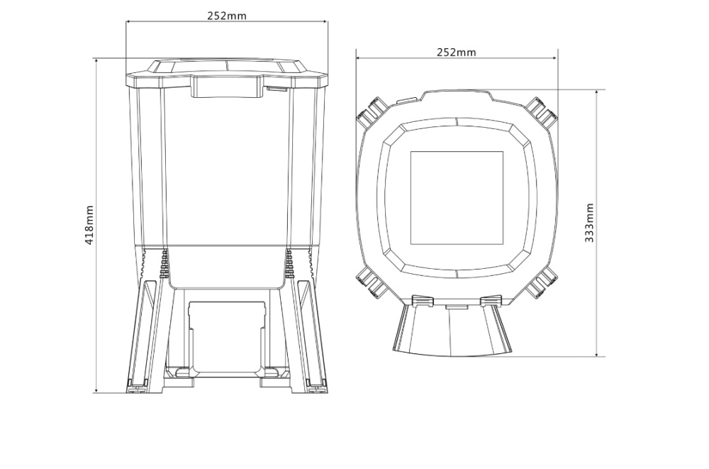 Hranitor automat solar 6L [3]