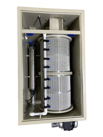 Ilex Filtration Ilex Drum 40 Internal Flushing Pump - Filtru automat pentru iazuri Koi [2]