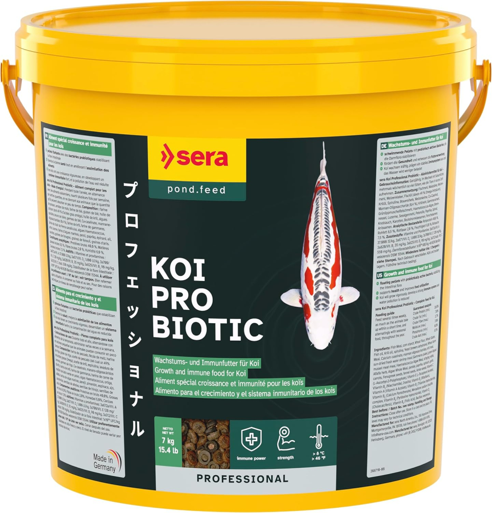Mancare pesti Premium Sera Koi Probiotic 7kg [1]