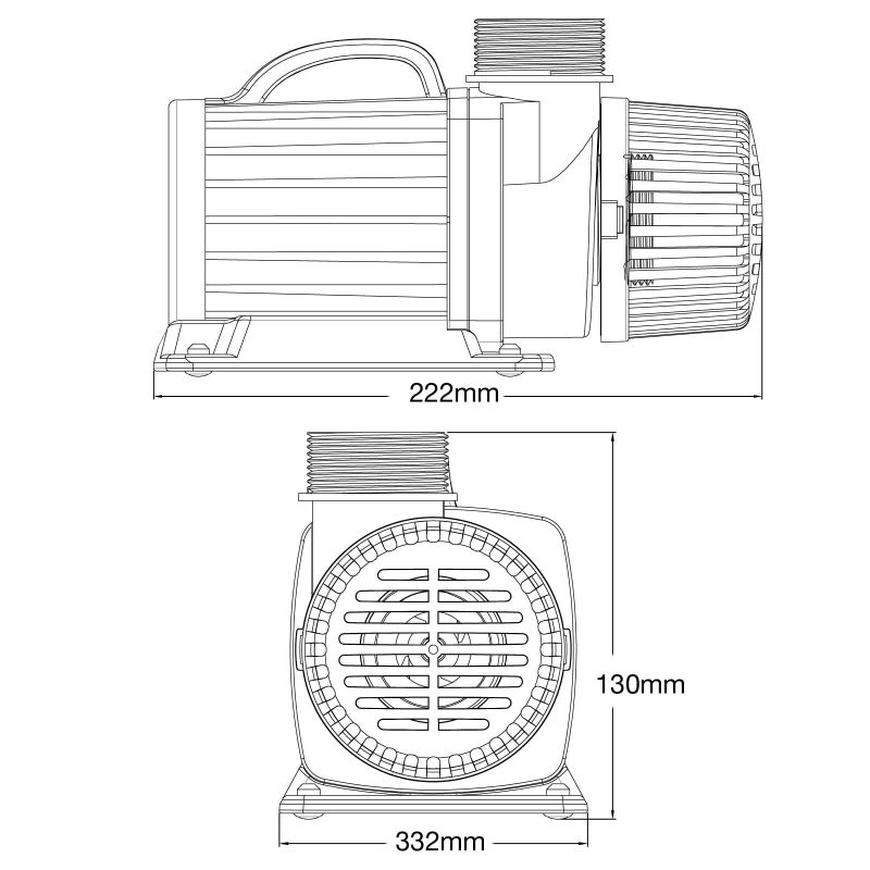 Pompa iaz cu debit reglabil WG Vario 10000S [3]