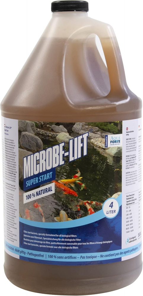 Starter bacterii pentru iazuri - Microbe-Lift Super Start 4 Litri [2]