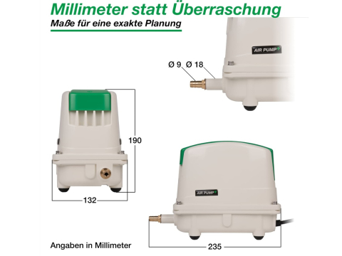 Aerator iaz AP-100, 110l/min, 50w [1]